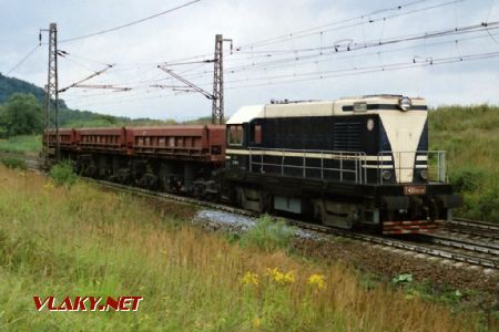 Lokomotiva T 435.016, D.Třebová – Odb.Parník, kavalkáda 27.8.1995 © Pavel Stejskal