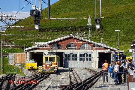 Kleine Scheidegg, depo Jungfraubahn, 28.7.2020 © Jiří Mazal