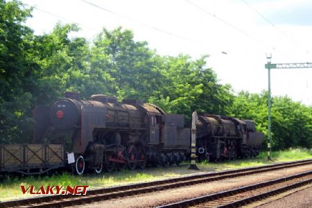 Fertőboz, odstavené parní lokomotivy, 12.7.2020 © Jiří Mazal