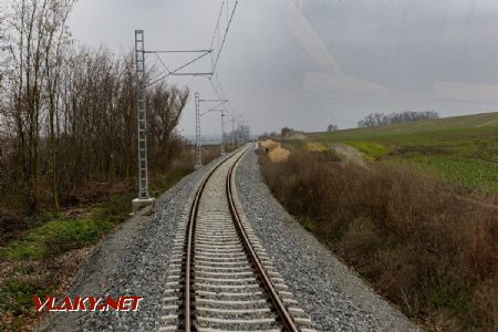 10.12.2020 - trať do Šakvic: zpáteční jízda © Jiří Řechka