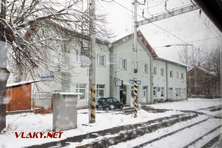 13.01.2021 - Borohrádek: výpravní budova © Jiří Řechka