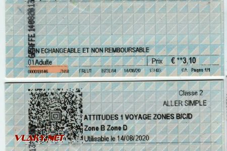 Integrované jízdenky Attitudes pro Mulhouse a trať do Kruthu © Libor Peltan