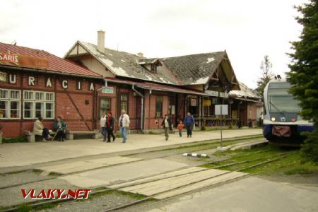 Tatranská Lomnica,stanice,2.5.2008 © Jiří Mazal