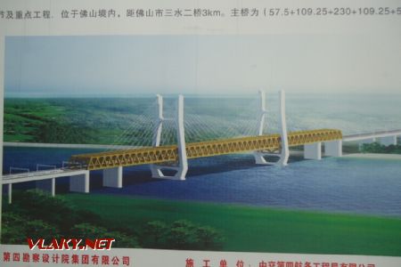 Most ShiXianJiao na vizualizácii. 9.2012 © F. Smatana