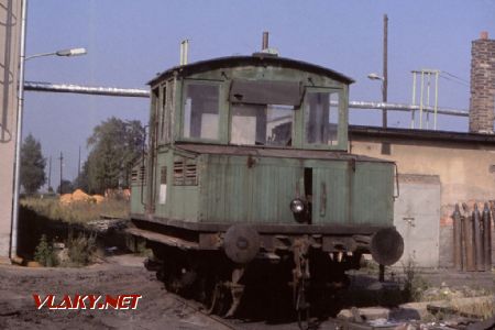 Lokomotiva Ringhoffer 2 v cihelně Pulice 26.07.1984. © Pavel Stejskal