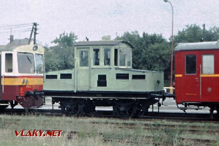 Lokomotiva Ringhoffer 2  na výstavě lokomotiv v Dobrušce 27.08.1988. © Pavel Stejskal