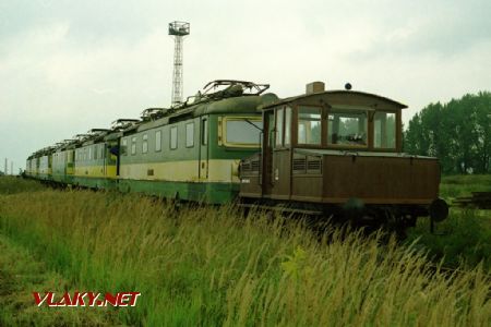 Lokomotiva Ringhoffer 2 v LD Č.Třebová před provozními zkouškami 06.09.1994. © Pavel Stejskal