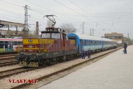 Plovdiv: soupravový vlak se škodováckou Žehličkou, 18. 4. 2021, © Libor Peltan