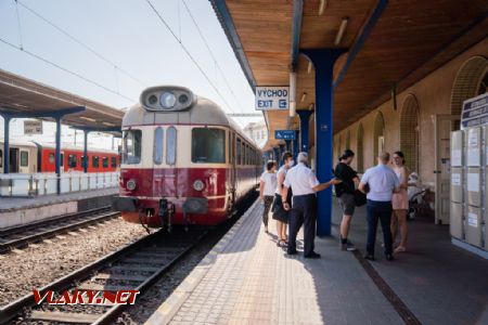 Túlavá pristavená na prvom nástupišti bratislavskej hlavnej stanici; 29.6.2021 (c) KOCR Trnavský kraj