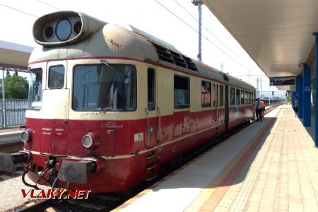 Pobyt v Trnave, kde mimoriadny vlak čakala ďalšia úvrať; 29.6.2021 (c) Miroslav Sekela