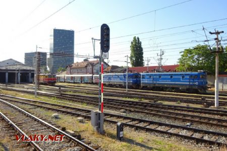 Zagreb, lokomotivy ř. 1141 a 1142, 3.7.2021 © Jiří Mazal