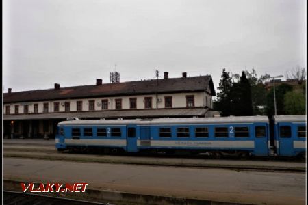 Osijek, sjíždí se tady vlaky ze 4 směrů a Maďarska, 16.5.2012 © Miloslav Bednář