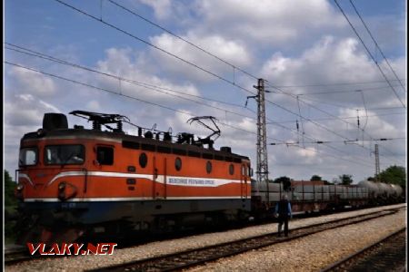 Slavonski Šamac, vlak z Bosny do Chorvatska, 16.5.2012 © Miloslav Bednář
