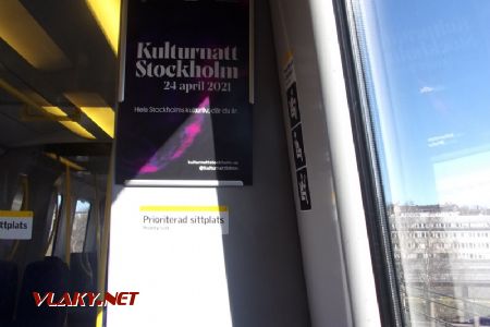 Stockholm: zatímco většna Evropy úpěla v lockdownu, ve Stockholmu pořádali kulturní noc, 14.04.2021 © Jan Přikryl
