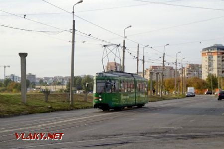 Iaşi, konečná Dacia, tramvaj typu GT4, 12.10.2021 © Jiří Mazal