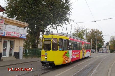 Iaşi, Târgu Cucu, tramvaj typu GT4, 12.10.2021 © Jiří Mazal