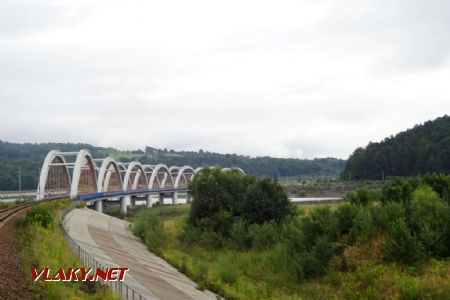 Most na řece Skawa u vesnice Zarębki, 27.8.2021 © Jiří Mazal