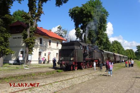 Kasina Wielka, parní lokomotiva OKz32-2, 28.8.2021 © Jiří Mazal