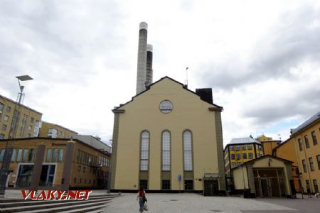 Norrköping, revitalizovaná průmyslová čtvrť Holmentorget, 1.8.2021 © Jiří Mazal