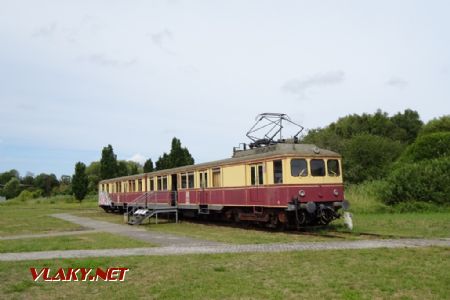 Historicko-technické muzeum Peenemünde, původní vlak místní dráhy ř. ET26, 6.8.2021 © Jiří Mazal