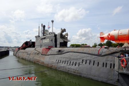 Peenemünde, sovětská ponorka U-461, 6.8.2021 © Jiří Mazal