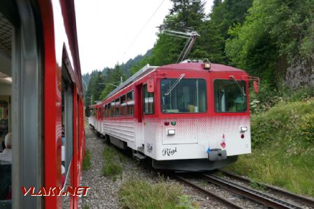 Freibergen: BDhe 4/4 (SLM 1986) Vitznau-Rigi-Bahn, 24. 7. 2021 © Libor Peltan
