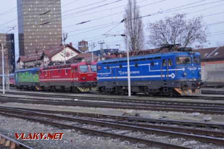 Zagreb Glavni kolodvor: lokomotivy v depu, 26. 3. 2022 © Libor Peltan