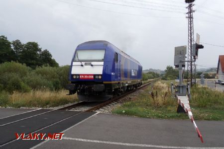 Herkules prechádza ako rušňový vlak Detvou, 20.8.2022, Detva © S.Langhoffer