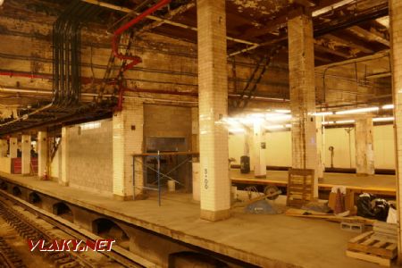 Manhattan/Chambers Street: jedna z nejzanedbanějsích stanic metra