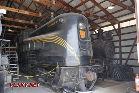Illinois Railway Museum: PRR GG-1 (GE 1942), 26. 7. 2022 © Libor Peltan