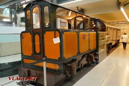 London Transport Museum: původní souprava hlubokého londýnského metra, 12. 6. 2022 © Libor Peltan