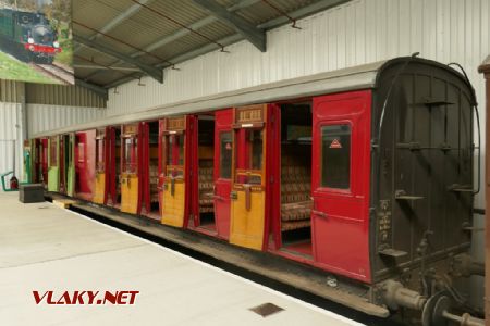 Havenstreet/muzeum: BR Crimson Bogie 4-compartment Brake Third (1911), 18. 6. 2022 © Libor Peltan