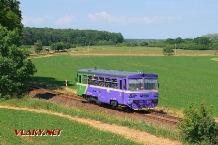 Zúčastní se i motorový vůz 810.231 KDS EVENT - Zážitkový vlak © Jiří Fišer