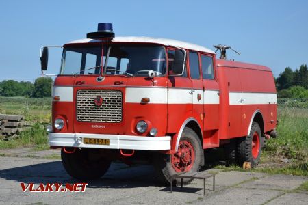 12.6.2022 - Turnov: Jedním z místních exponátů je i hasičské RTO. Na výstavu přijedou i další vozy LIAZ © Hynek Posselt