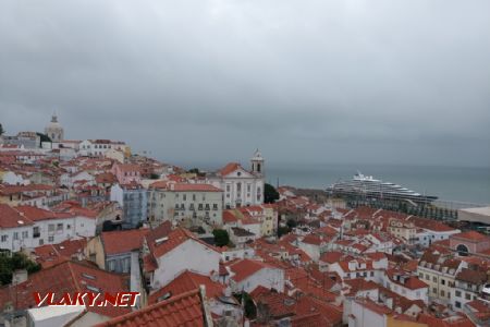 Lisabon, vyhlídka Portas do Soleil na Alfamu a Tejo, 8.6.2023, Tomáš Kraus