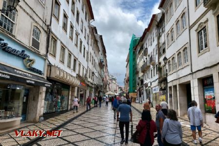 Coimbra, dolní část Baixa, 9.6.2023, Tomáš Kraus