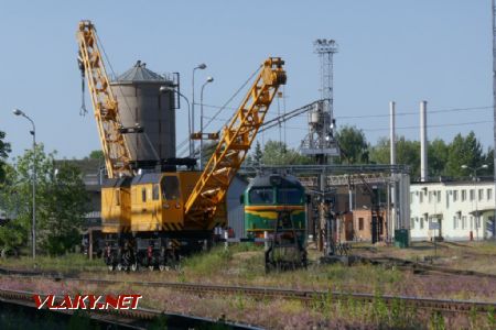 Daugavpils: zoom do lokomotivního depa, 11. 6. 2023 © Libor Peltan
