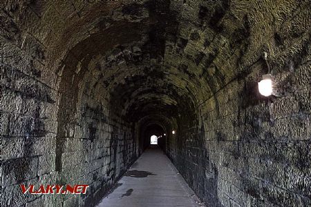 Stephensonov tunel pre koníky, cca 3,3 m Grosmont; máj 2023 © Tomáš Votava