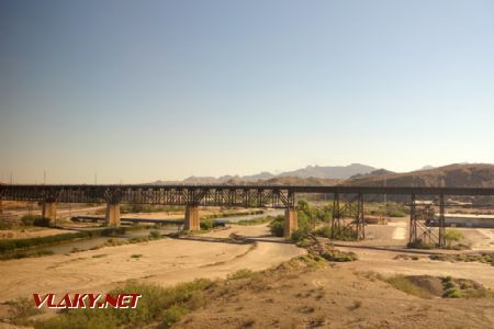 Železniční most před El Pasem, 16.10.2023 © Jiří Mazal