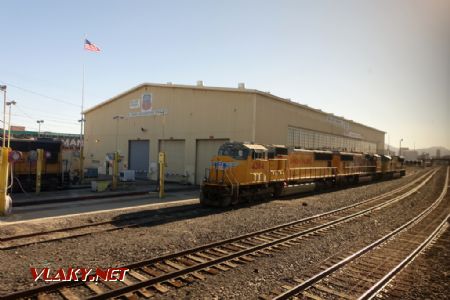 El Paso, lokomotiva typu EMD SD70M, 16.10.2023 © Jiří Mazal