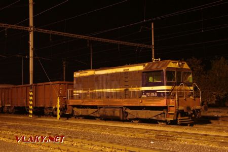 Po delení železničných spoločností skončili všetky ťapky u nákladného dopravcu, aj 721.075, Levice, 31.10.2009 © Václav Vyskočil