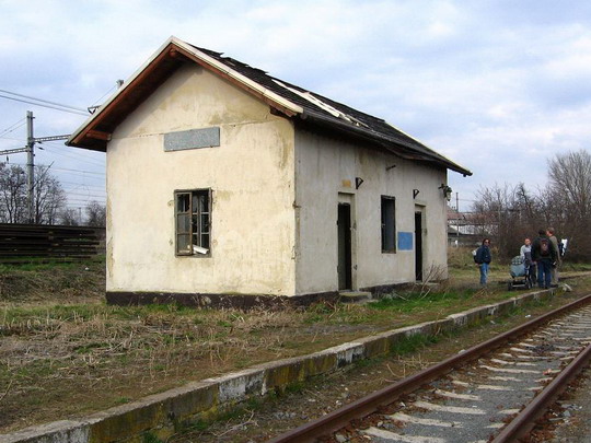 28.03.2008 - Místní nádražíčko tratě Nezamyslice - Morkovice už nebude nikdy sloužit ke svému účelu © Stanislav Plachý