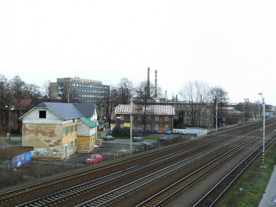 04.12.2007 - Studénka: pohled na budovy bývalé vagónky © Karel Furiš