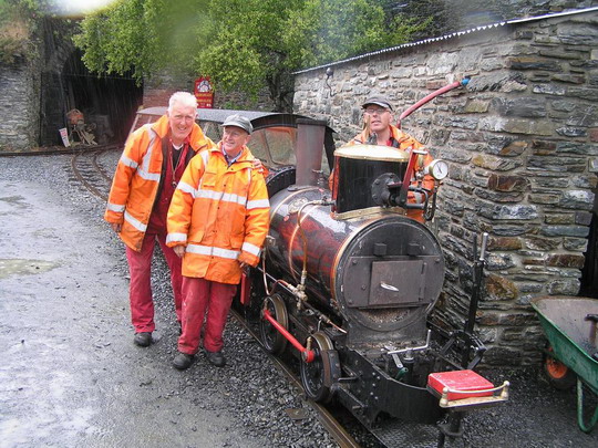 21.06.2008 - Isle of Man, Laxey: Banská železnička a jej obsluha © Miket