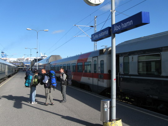 22.06.2008-Turku satama, vlak až do prístavu © Albert Karas