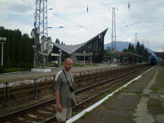 15.06.2007- Peredal, najvyššie položená stanica v Rumunsku 916 m.n.m. © Róbert Miklovič