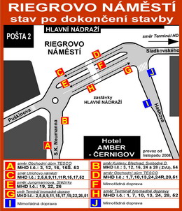 Zastávka Hlavní nádraží po dokončení stavby na stránkách DPMHK - ZOBRAZ!