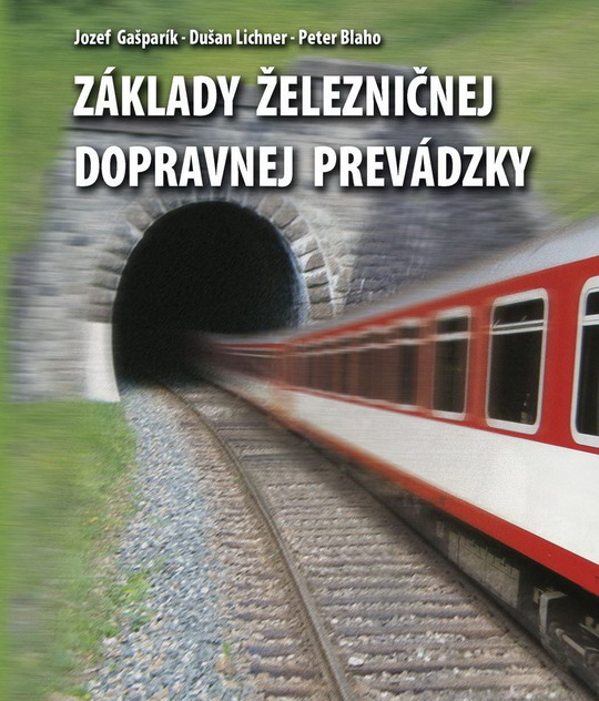 Titulná strana „Základy železničnej dopravnej prevádzky“ – ZOBRAZ!
