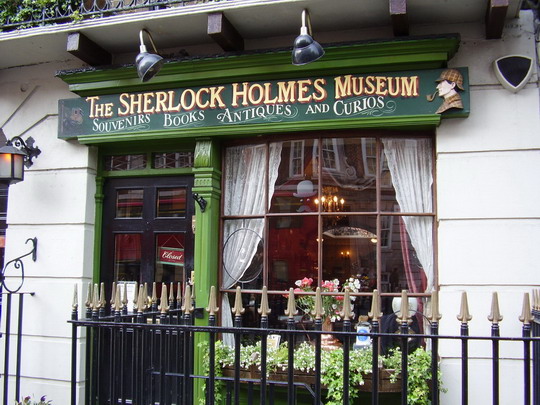 21.5.2008 - Londýn: Muzeum Sherloka Holmese © Jiří Slavíček