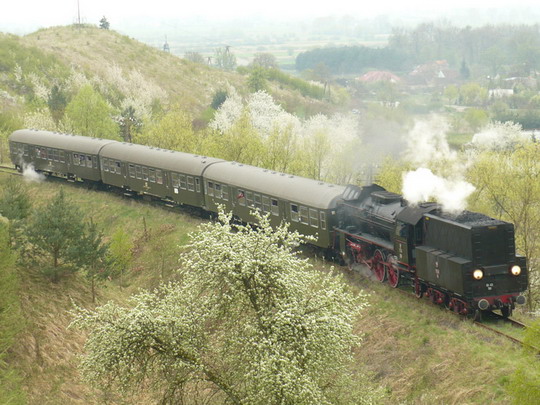 Zvláštní vlak v úseku Gorzów Wielkopolski - Myślibórz © Jan Guzik